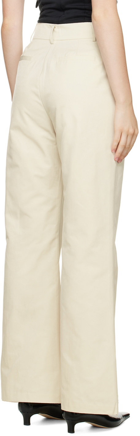 THIRD FORM Off-White Line Through Trousers