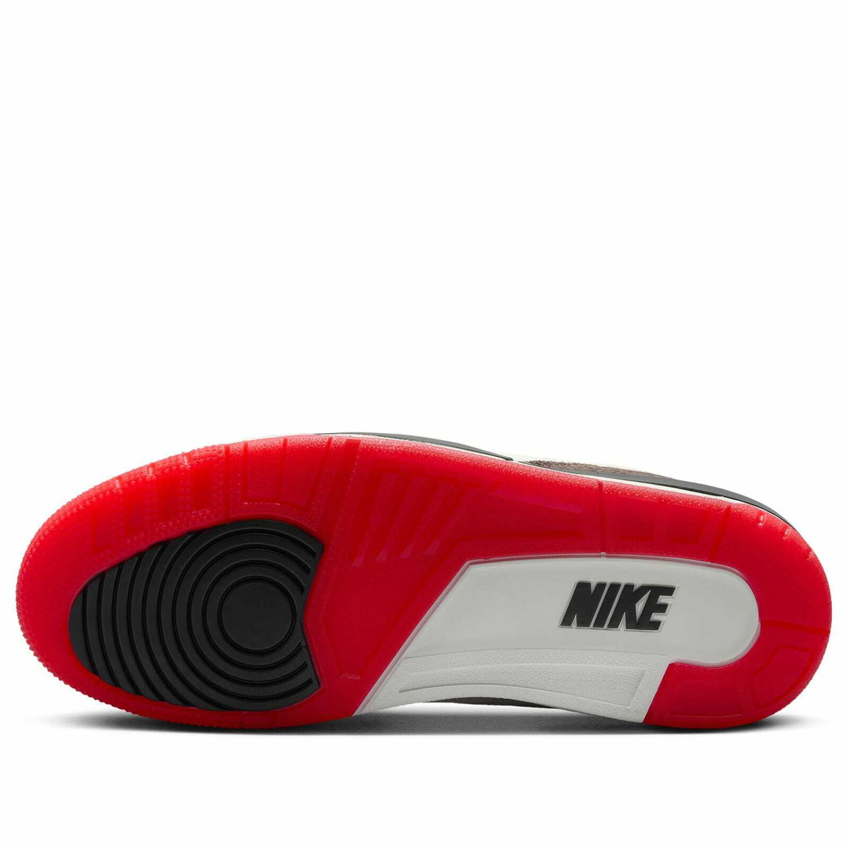 Air Jordan Men's 3 Retro OG Sneaker in Sail/Black University Red/Pale Ivory