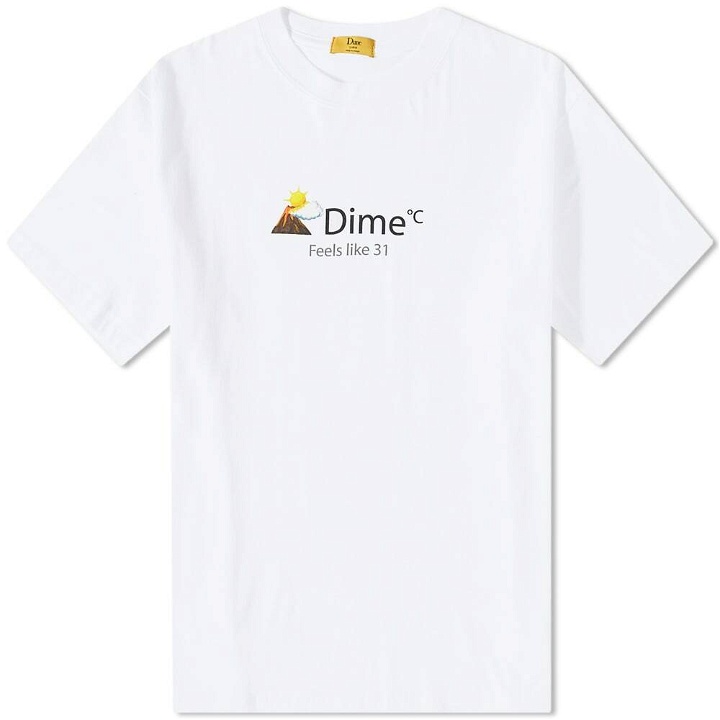 Photo: Dime Men's Weather T-Shirt in White