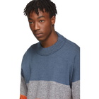 Off-White Orange and Black Logo Sweater