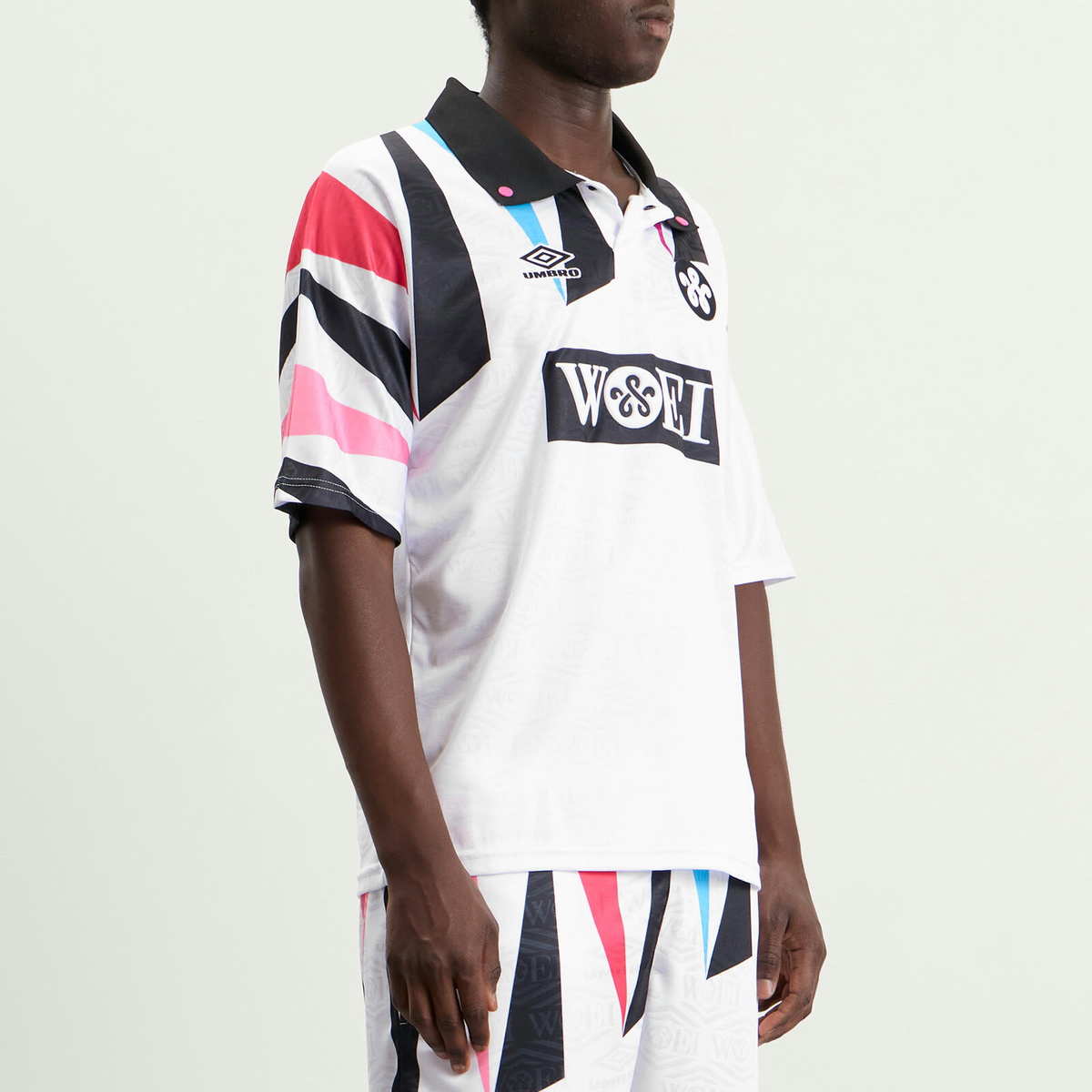 Umbro Men's x WOEI Alternative Jersey Top in White