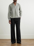 Stòffa - Cotton-Piqué Polo Shirt - Gray