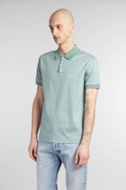 Lanvin Polo In Green Cotton