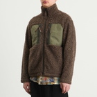 Café Mountain Men's Mountain Fleece Jacket in Earth And Moss