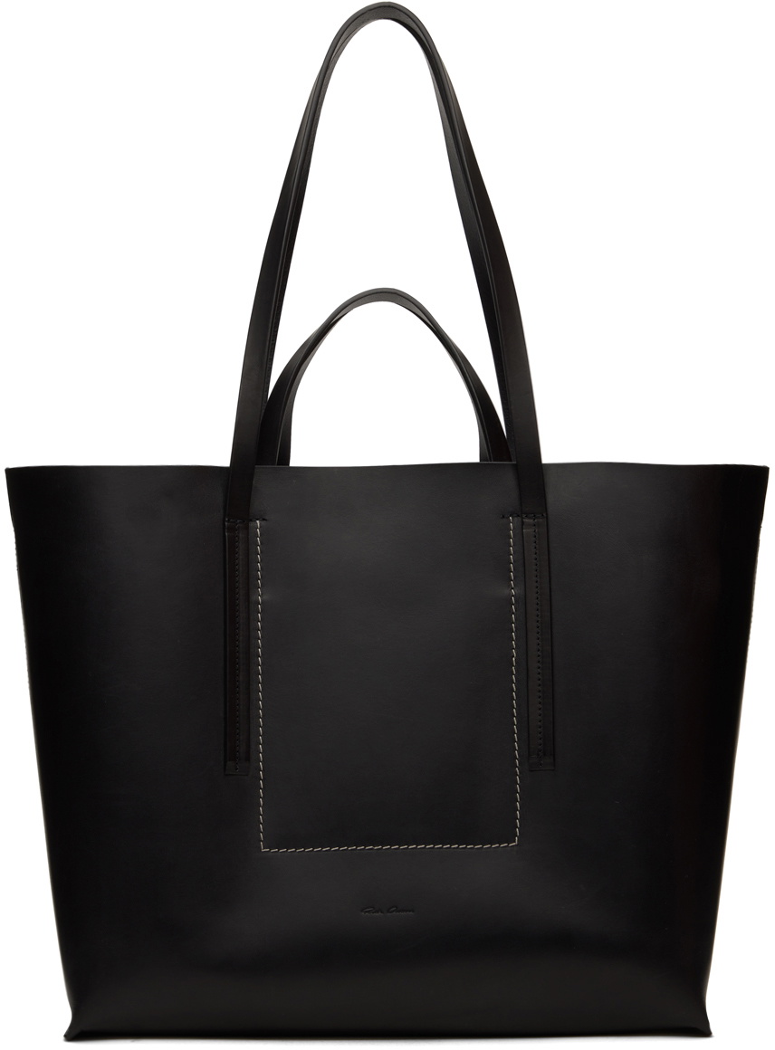 Rick Owens Black Shopper Tote Rick Owens