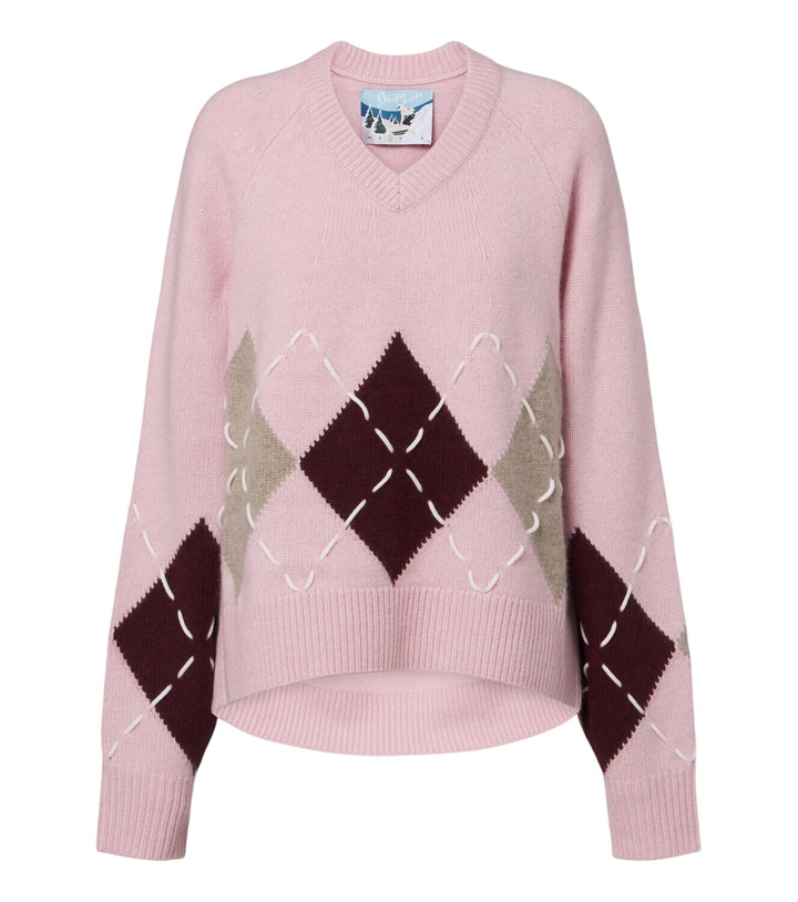 Photo: Arch4 Sloane argyle cashmere sweater