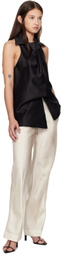 GIA STUDIOS Black Annie H Vest