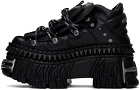 VETEMENTS Black New Rock Edition Platform Sneakers