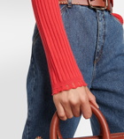 Chloé Rib-knit wool cardigan