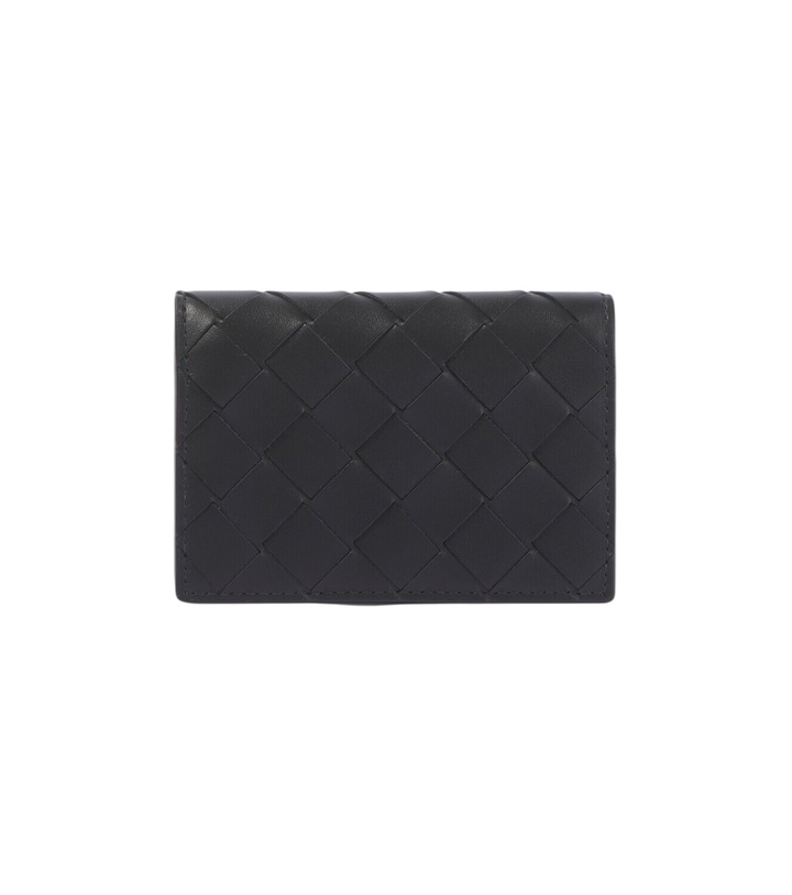 Photo: Bottega Veneta Intrecciato leather card holder