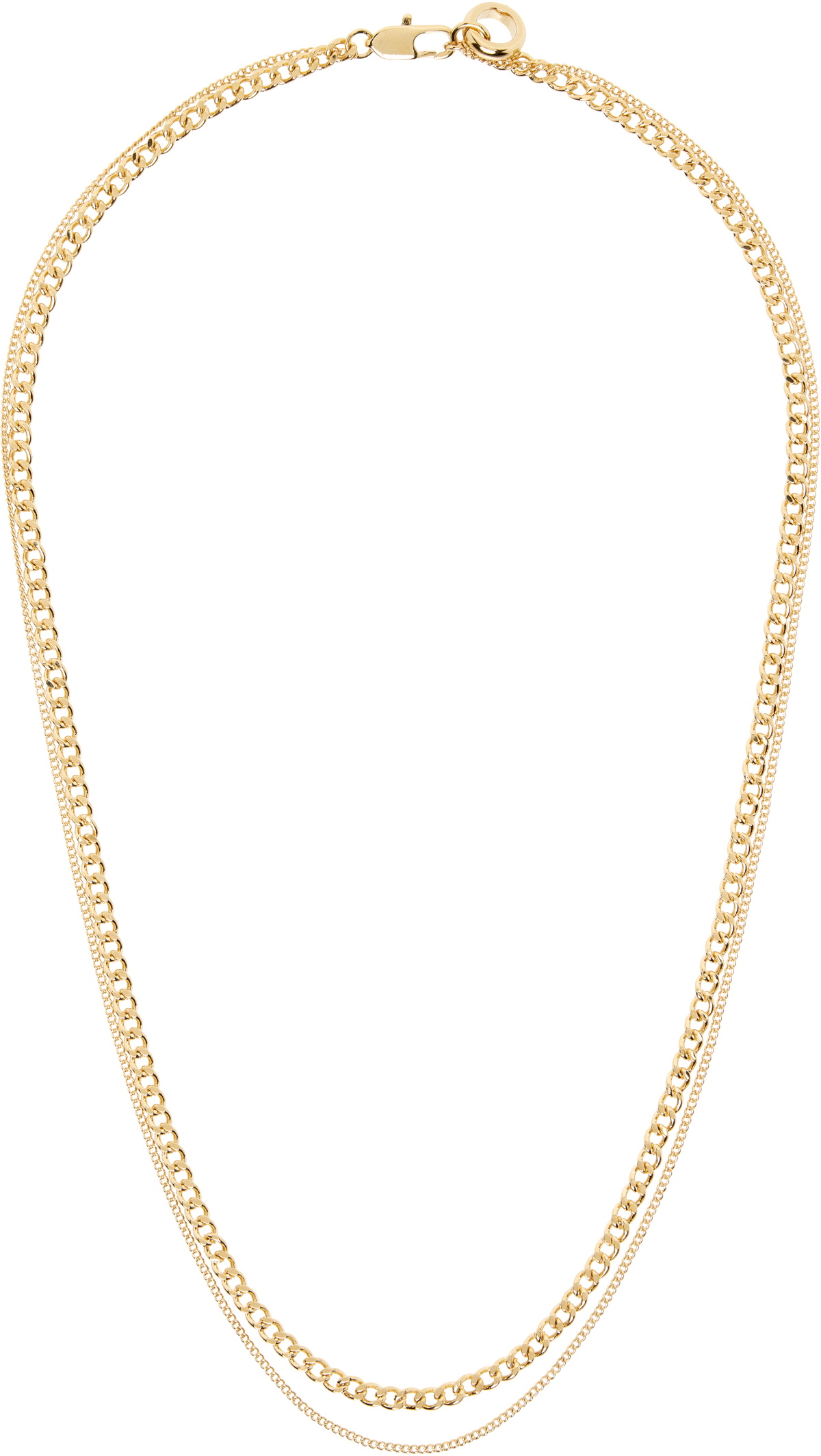 A.P.C. Men's x Natacha Ramsay Levi Hugo Necklace in Multi A.P.C.