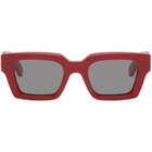 Off-White Red Virgil Sunglasses