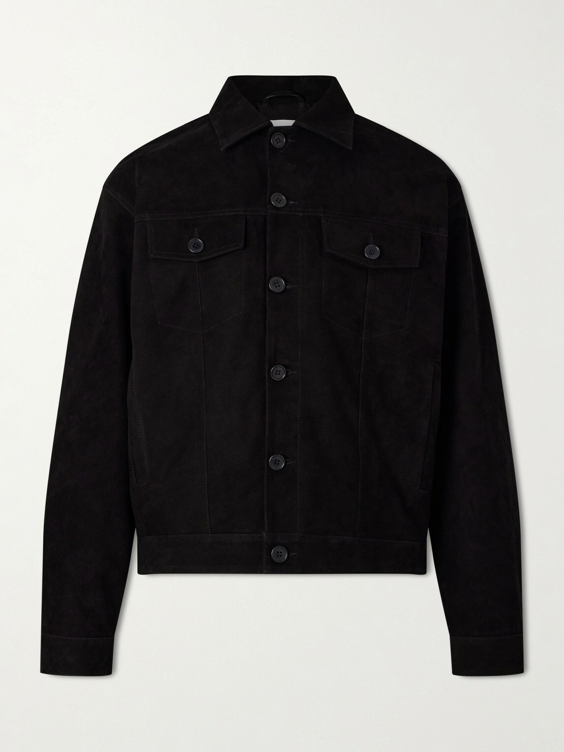NN07 - Roy 90031 Suede Jacket - Black