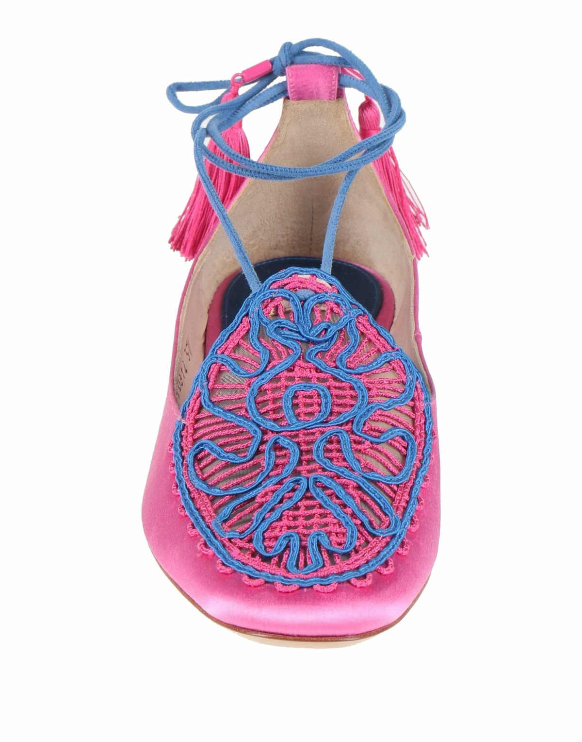 Giorgio Armani Womens Ballet flats Fuchsia