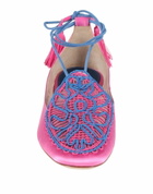 Giorgio Armani Womens Ballet flats Fuchsia