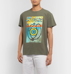 Loewe - Eye/LOEWE/Nature Printed Slub Cotton-Jersey T-Shirt - Green
