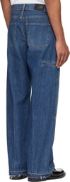 Helmut Lang Indigo Carpenter Jeans