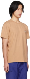 Maison Kitsuné Tan Fox Head T-Shirt