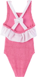 Hunza G Kids Pink Lara Swimsuit