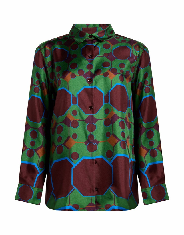 Photo: Paula Womens Shirt in Green