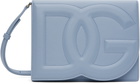 Dolce&Gabbana Blue 'DG' Logo Crossbody Bag