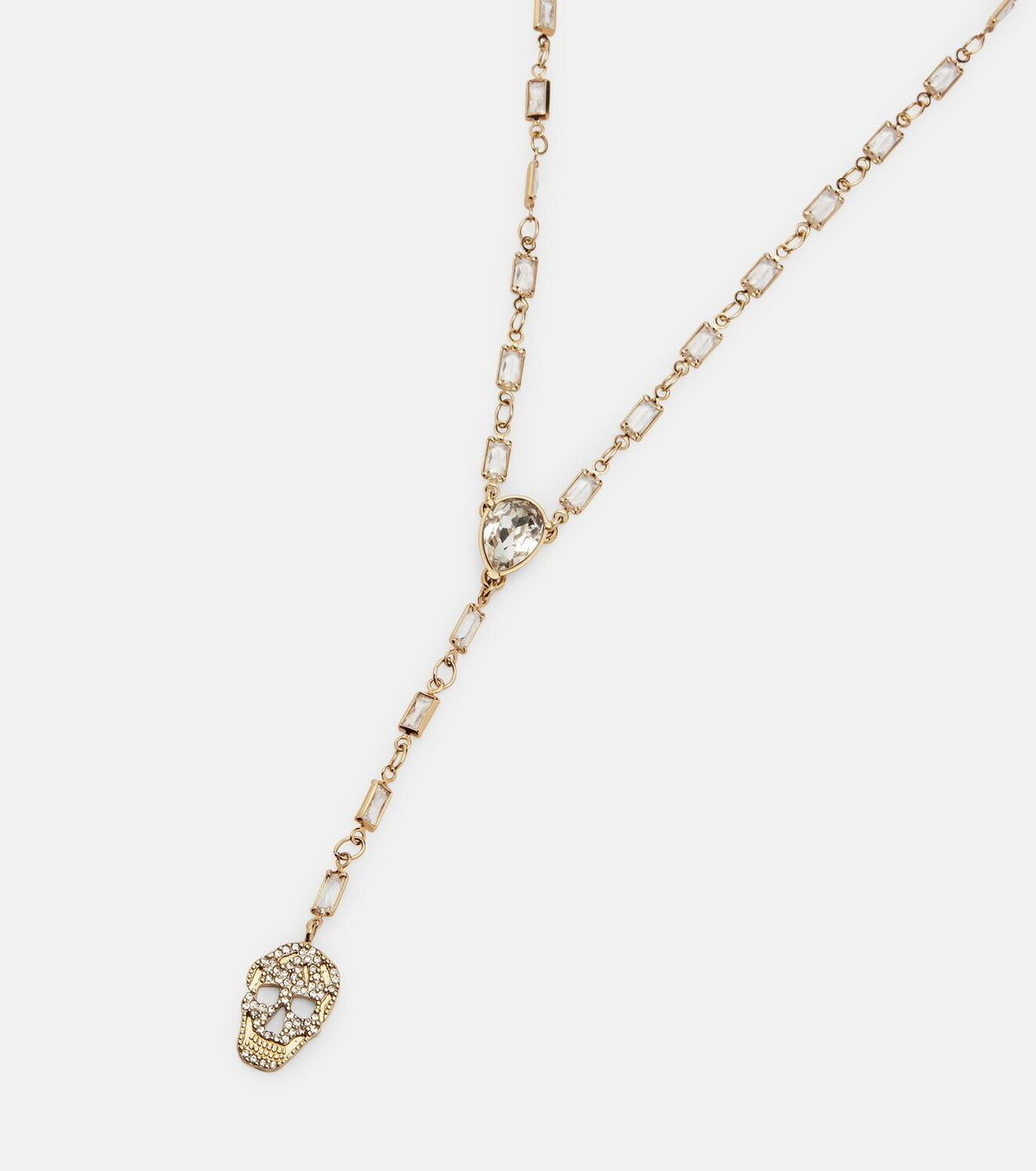 McQueen Crystal-embellished necklace