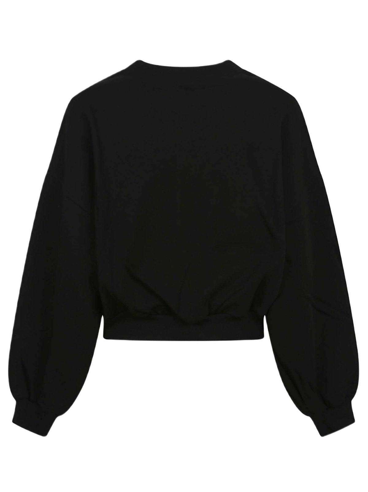Fiorucci Print Cropped Sweatshirt