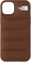 Urban Sophistication Brown 'The Puffer' iPhone 14 Plus Case