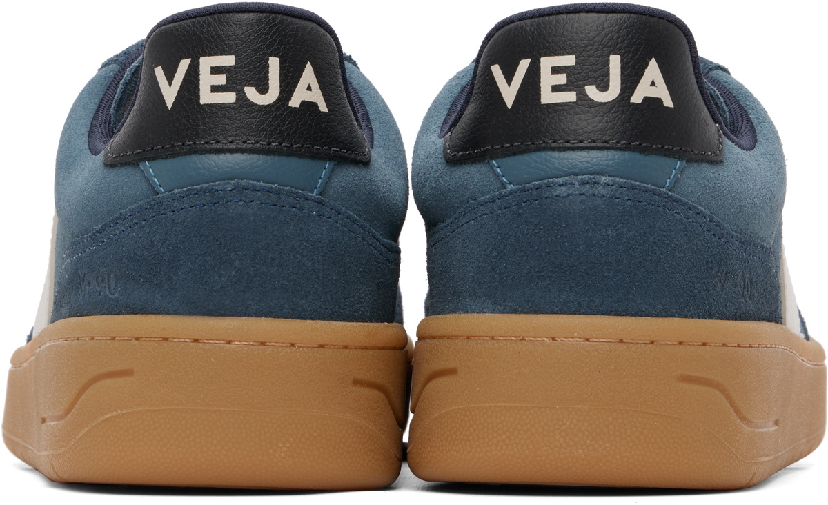 VEJA Blue V-90 Suede Sneakers