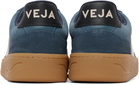 VEJA Blue V-90 Suede Sneakers