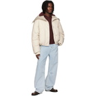 Entire Studios Off-White Kelly Down Jacket