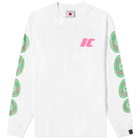 ICECREAM Men's Long Sleeve Skate T-Shirt in White