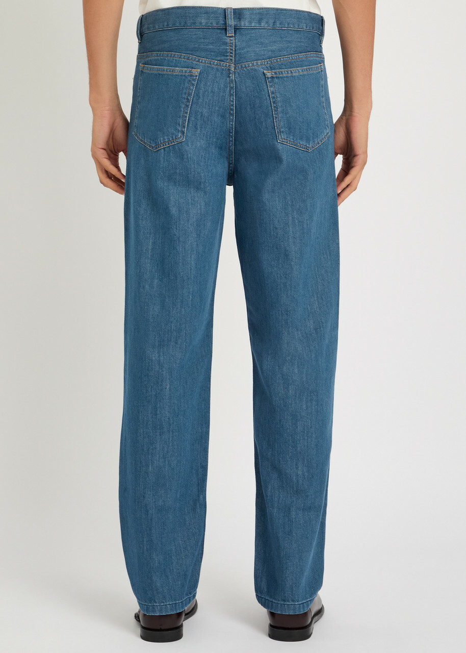A.P.C. Martin Straight-leg Jeans Blue