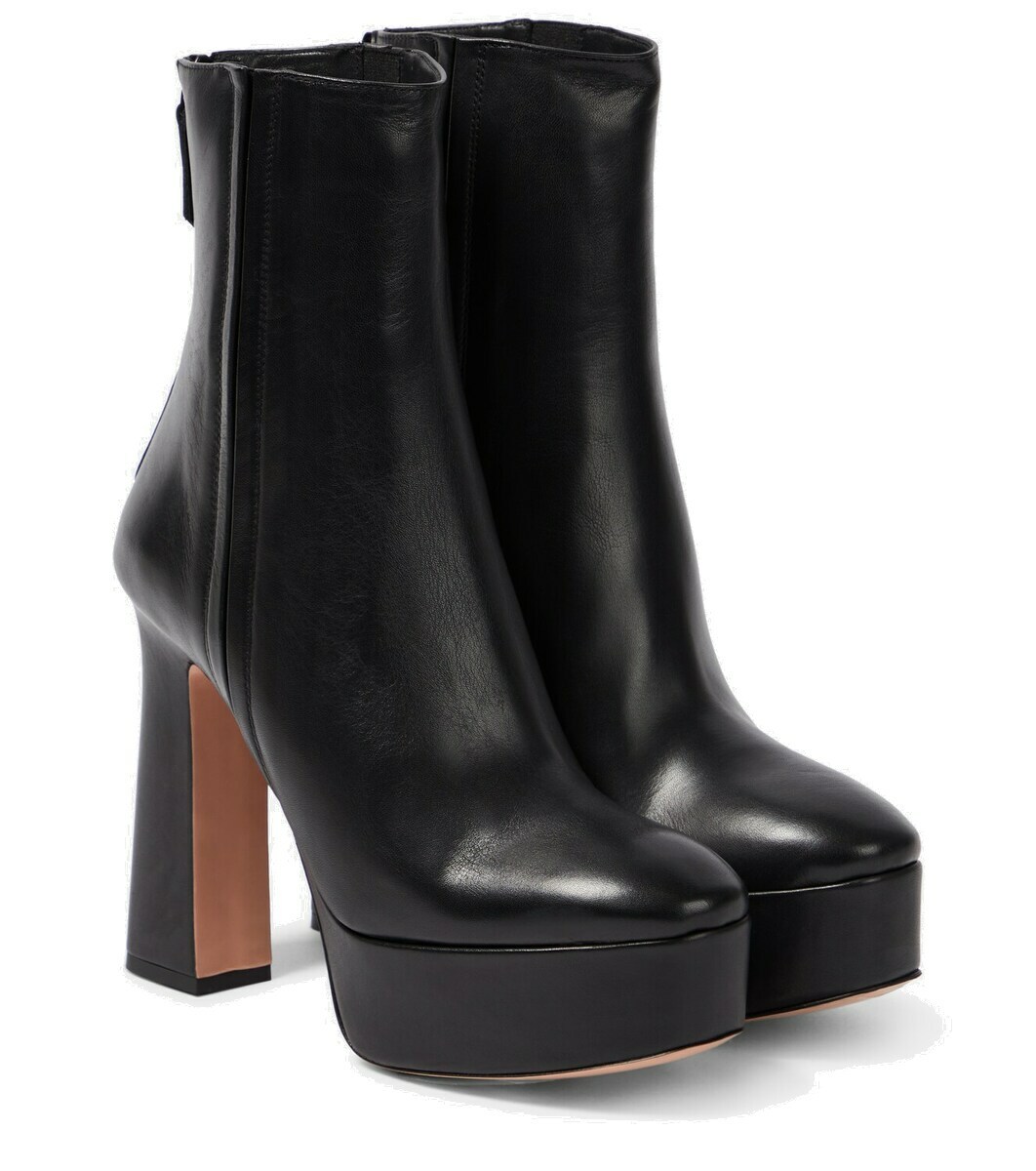 Frenchie leather best sale platform boot