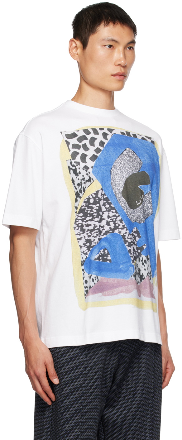 Paul Smith White Print T-Shirt