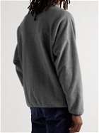 Patagonia - Snap-T Printed Synchilla Fleece Sweatshirt - Gray