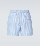Thom Sweeney Striped swim trunks
