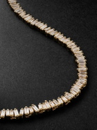 Suzanne Kalan - 18-Karat Gold Diamond Tennis Necklace