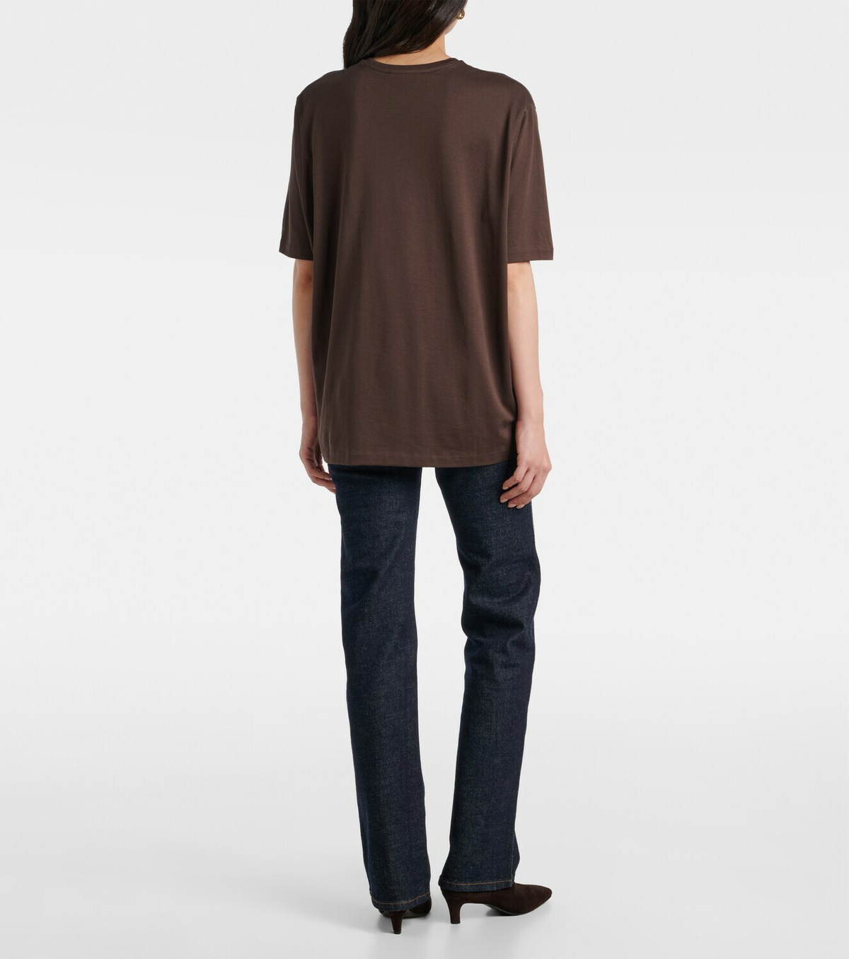 The Frankie Shop Harper cotton jersey T-shirt