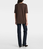 The Frankie Shop Harper cotton jersey T-shirt
