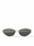 Balenciaga - Oval-Frame Acetate Sunglasses