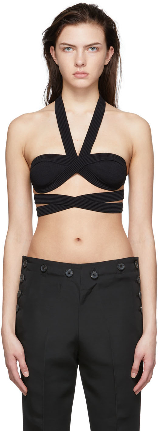 Carmelo bralette in black - Khaite