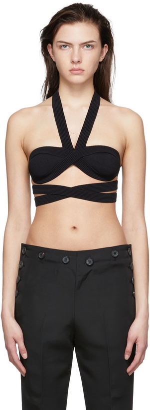 Photo: KHAITE Black 'The Rooke' Bralette