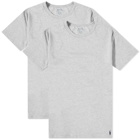 Polo Ralph Lauren Men's Crew Base Layer T-Shirt - 2 Pack in Andover Heather