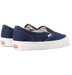 Vans - OG Classic LX Canvas Slip-On Sneakers - Men - Midnight blue