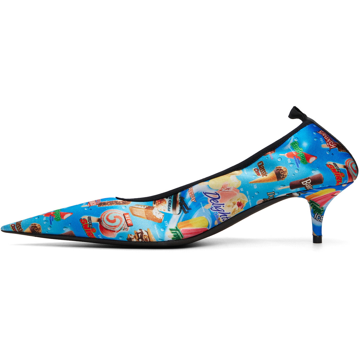 Balenciaga Blue Avenue Scrunchie Heels