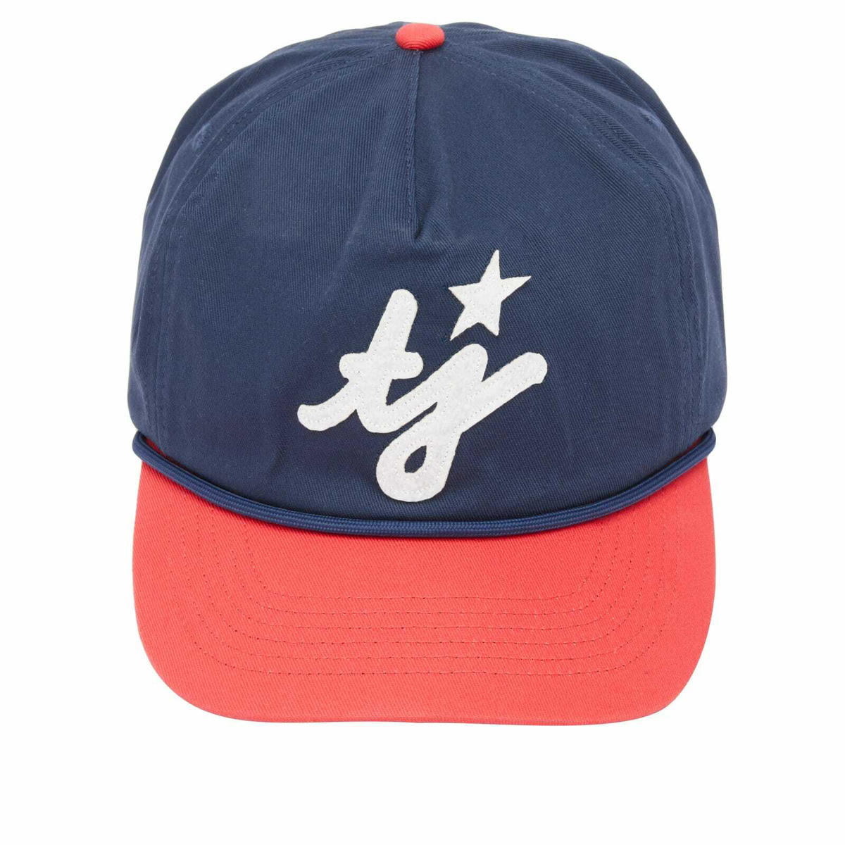 TwoJeys Men's Dinger Cap in Navy/Red 