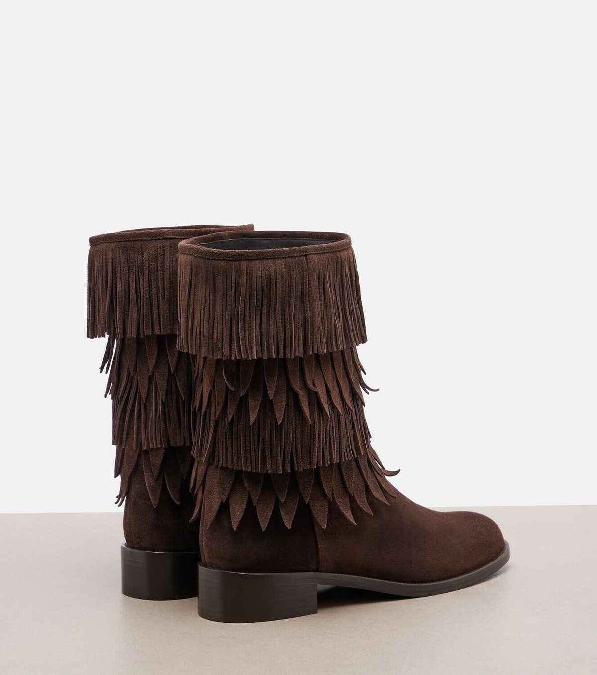 Aquazzura Maverick fringed suede boots