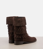 Aquazzura Maverick fringed suede boots