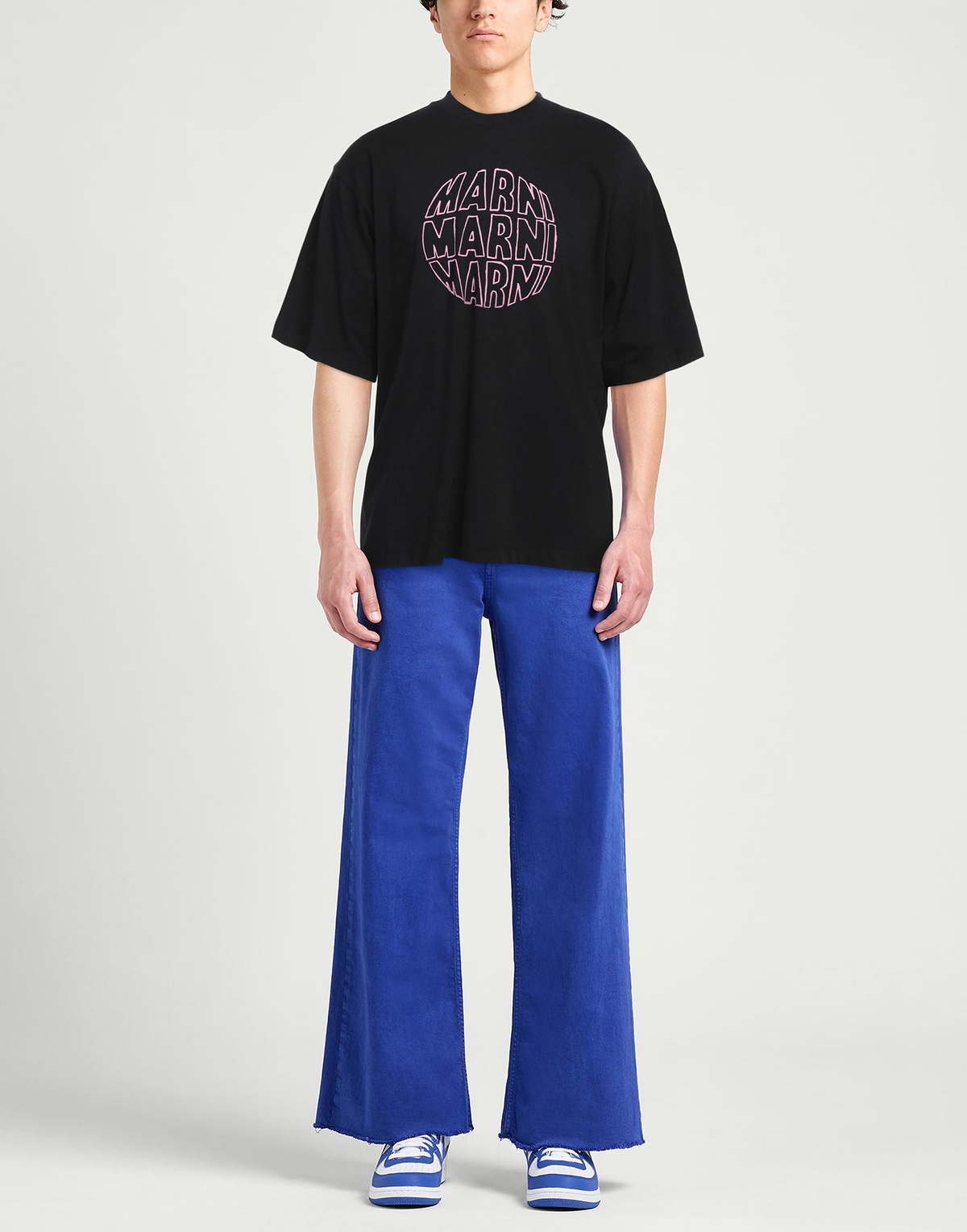 Marni Mens T-shirt in Black